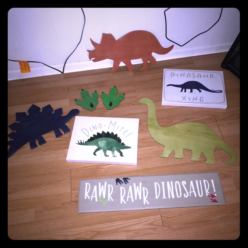 Hobby Lobby Dinosaur decor